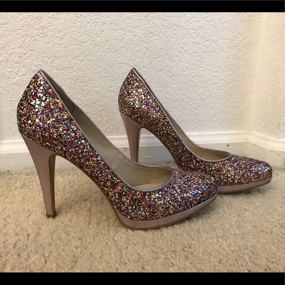 Sexy, Sparkly Nine West Heels - size 7M!